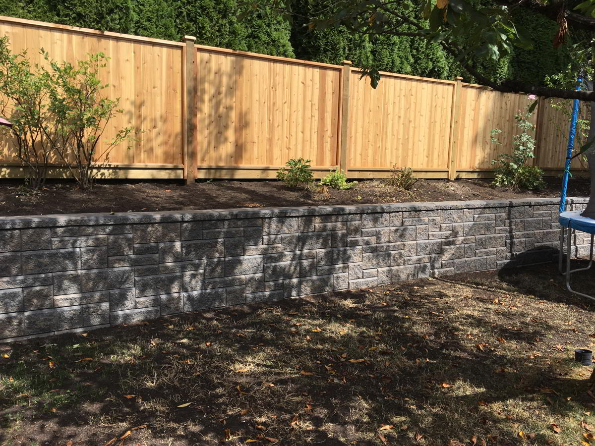 Residential Landscaping - retaining walls, Fencing