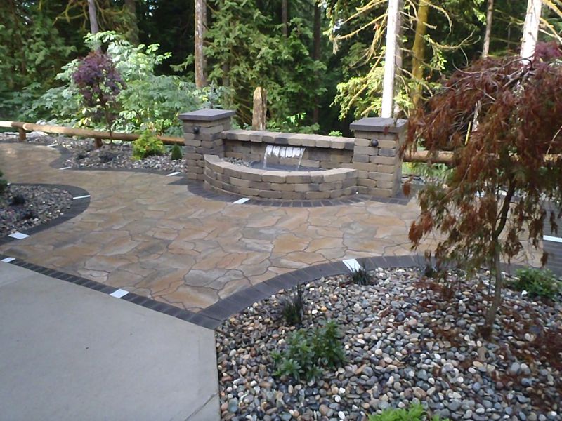 Residential Landscaping - Water Features, Paving Stones