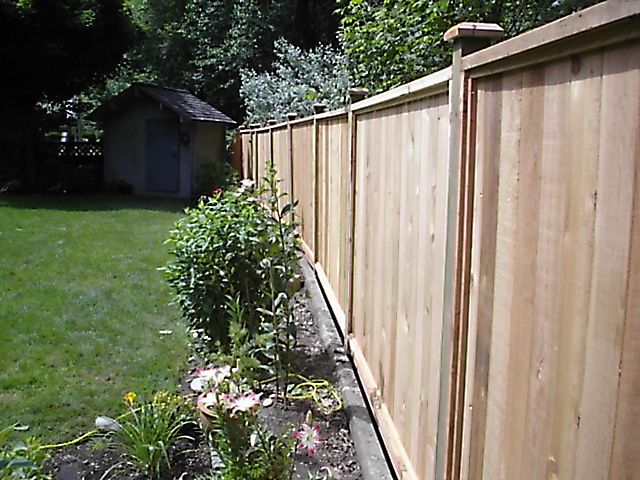 Residential Landscaping - Fencing