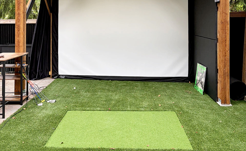 artificial grass turf project